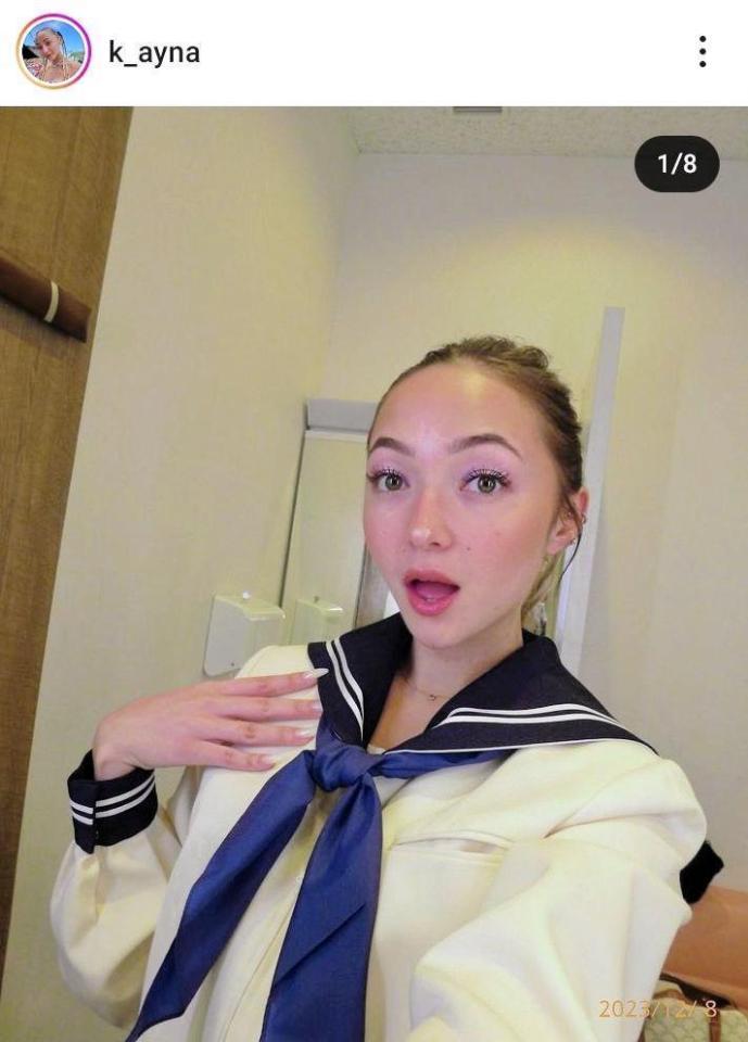 　ケイナのインスタグラム＠ｋ＿ａｙｎａより