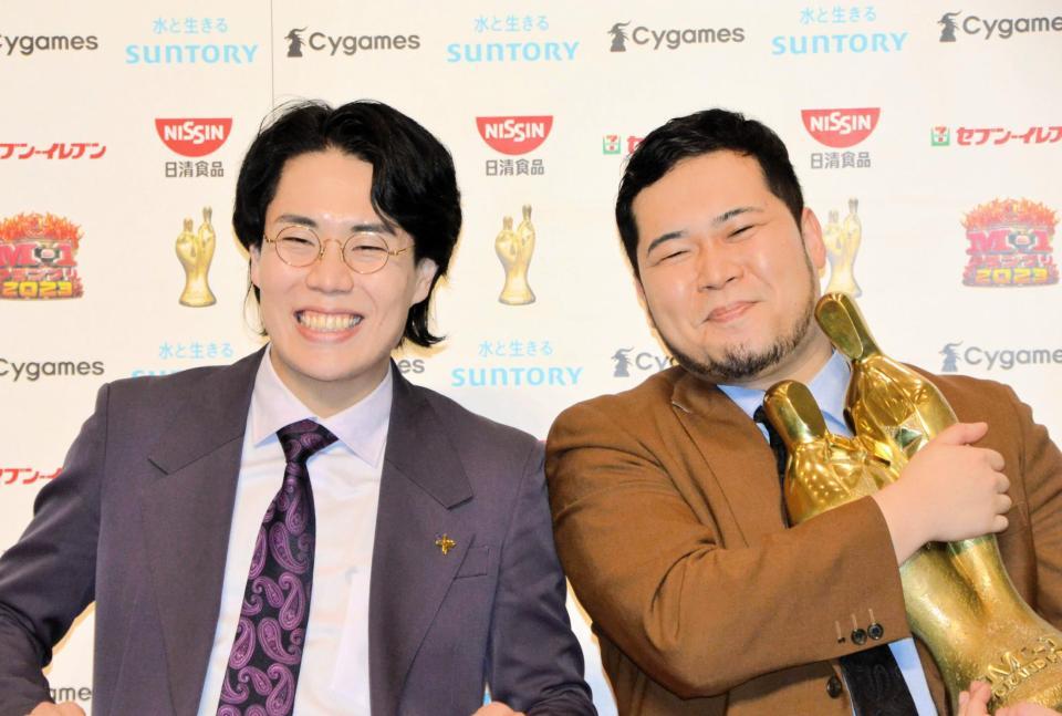 令和ロマンがM-1優勝 賞金1000万円は高比良くるまが総 令和ロマンがM-1優勝 賞金1000万円は高比良くるまが総