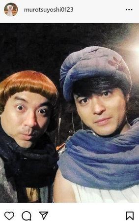 　１０月になつかしショットを投稿　ムロツヨシのインスタグラム＠ｍｕｒｏｔｓｕｙｏｓｈｉ０１２３