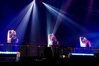 　美声を届けるボーカルの（左から）吉野北人、川村壱馬、ＲＩＫＵ