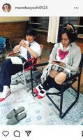 　ヨシヒコとムラサキが！　１０月になつかしショットを投稿　ムロツヨシのインスタグラム＠ｍｕｒｏｔｓｕｙｏｓｈｉ０１２３