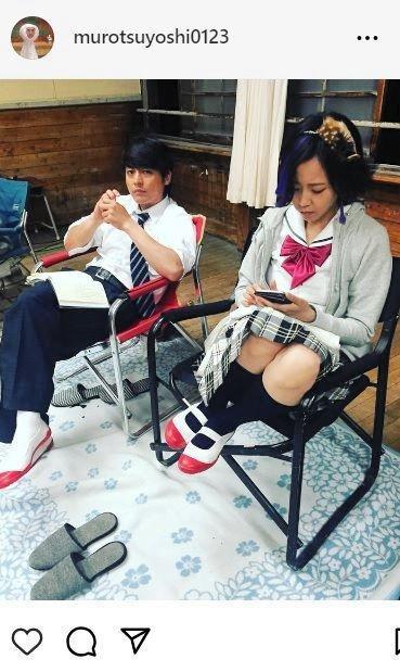 　ヨシヒコとムラサキが！　１０月になつかしショットを投稿　ムロツヨシのインスタグラム＠ｍｕｒｏｔｓｕｙｏｓｈｉ０１２３