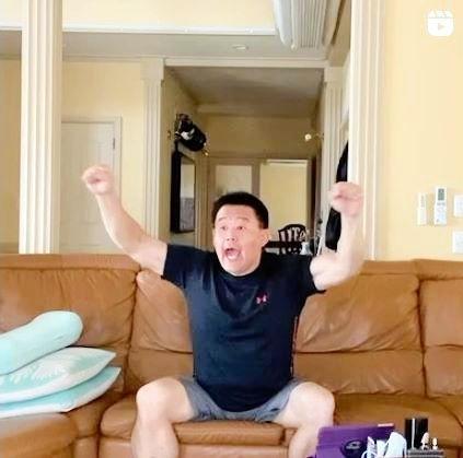 　花田虎上の妻・倉美さんのインスタグラム＠ｋｕｍｉｈａｎａｄａより