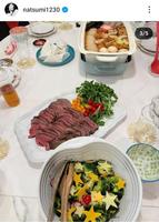 　小川菜摘のインスタグラム＠ｎａｔｓｕｍｉ１２３０より