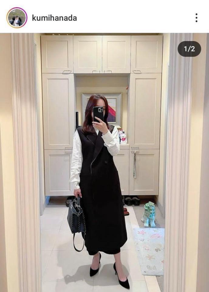 　花田虎上の妻・倉美さんのインスタグラム＠ｋｕｍｉｈａｎａｄａより