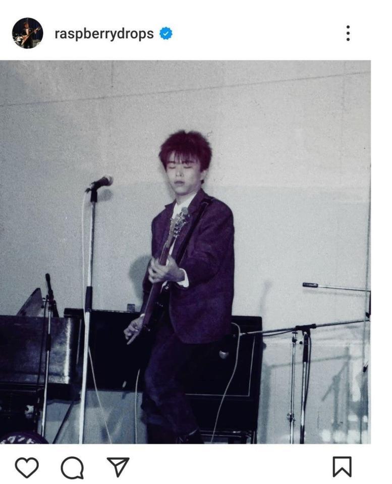 　武田真一アナウンサーのインスタグラム（ｒａｓｐｂｅｒｒｙｄｒｏｐｓ）より