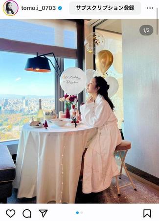 　板野友美のインスタグラム＠ｔｏｍｏ．ｉ＿０７０３より