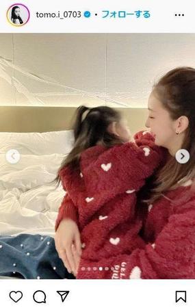 板野友美のインスタグラム＠ｔｏｍｏ．ｉ＿０７０３より