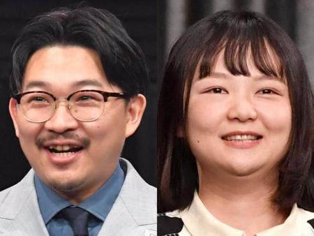 　オズワルド・伊藤俊介（左）と蛙亭・イワクラ