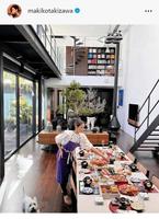 　滝沢眞規子のインスタグラム＠ｍａｋｉｋｏｔａｋｉｚａｗａより