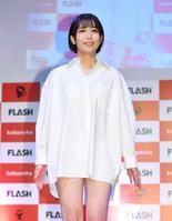 　イベントに登場したミスＦＬＡＳＨ２０２４グランプリの宮川みやび（撮影・開出牧）