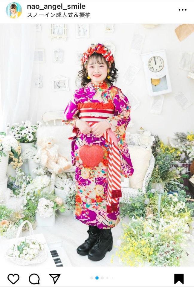 　菜桜のインスタグラム＠ｎａｏ＿ａｎｇｅｌ＿ｓｍｉｌｅ