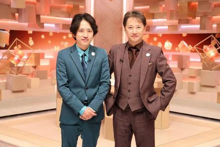 　「だれかｔｏなかい」で共演する二宮和也（左）と中居正広　Ⓒフジテレビ