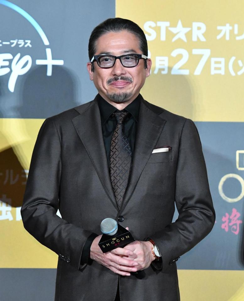 真田広之 ハリウッド制作連ドラ初主演＆プロデュース「SHOGUN