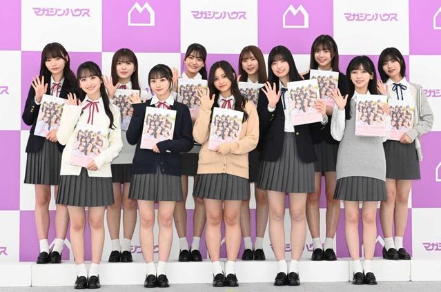 乃木選 3月 8枚 乃木坂5期生初の写真集発売 中西「個性に注目」 一ノ瀬「（お気に入り