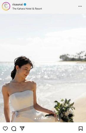 　宇内梨沙アナインスタグラム＠ｒｉｓａｕｎａｉから