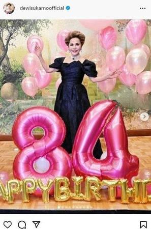 　デヴィ夫人ｏｆｆｉｃｉａｌインスタグラム＠ｄｅｗｉｓｕｋａｒｎｏｏｆｆｉｃｉａｌから