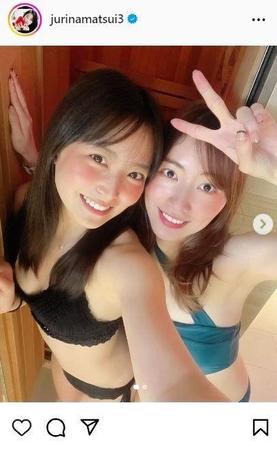 　松井珠理奈インスタグラム＠ｊｕｒｉｎａｍａｔｓｕｉ３