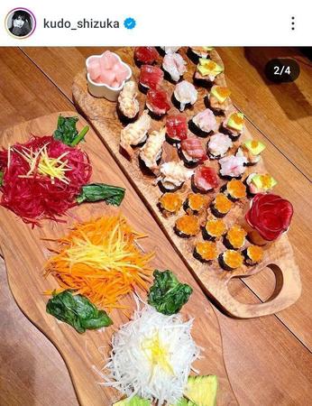 　工藤静香のインスタグラム＠ｋｕｄｏ＿ｓｈｉｚｕｋａより