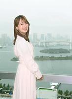 　「めざましテレビ」のメインキャスターとして日本の朝を彩るフジテレビ・井上清華アナウンサー（撮影・園田高夫）