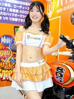 　バイクセンサーイメージガールの竹川由華