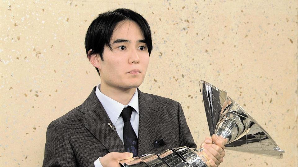 　ＮＨＫ杯決勝で藤井聡太八冠を破って優勝した佐々木勇気八段（提供・日本将棋連盟）