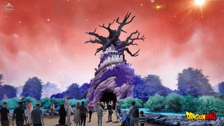 　ドラゴンボール「テーマパーク」のイメージ図©バード・スタジオ／集英社・東映アニメーション