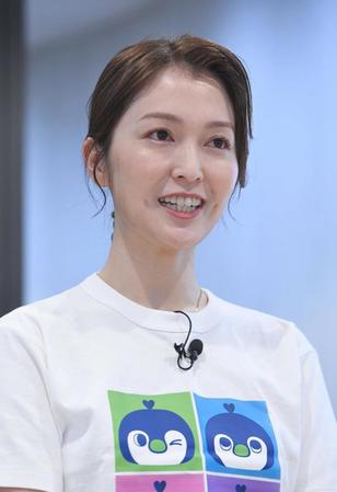 　イベントに登場した福田典子フリーアナウンサー（撮影・佐々木彰尚）