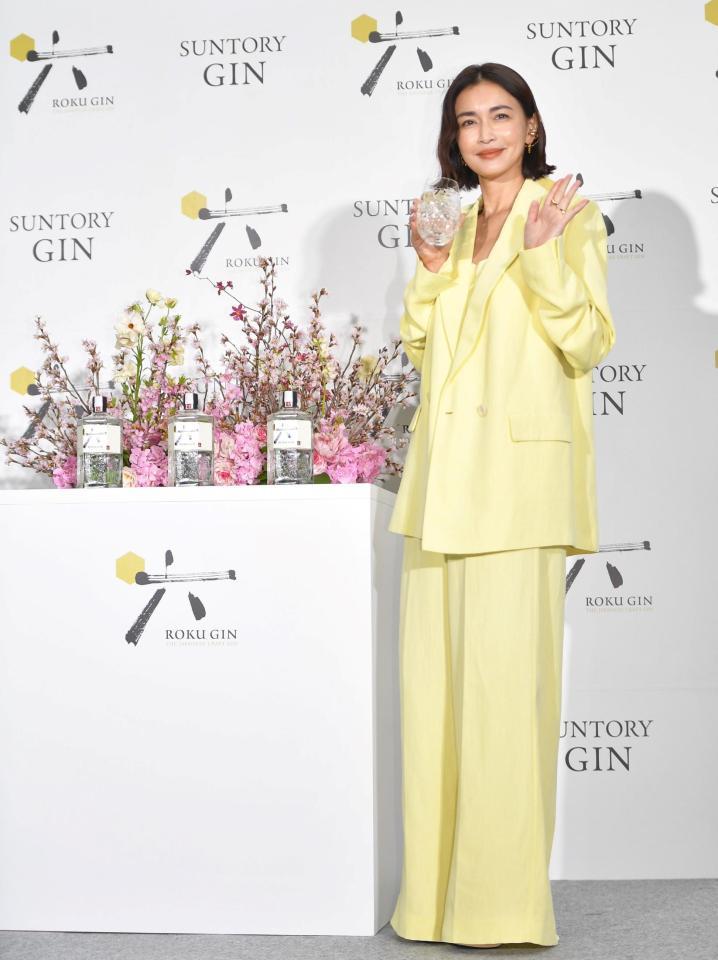 　イベントに出席した長谷川京子（撮影・出月俊成）
