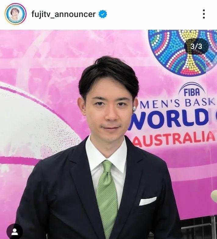 　フジテレビアナウンサーの公式インスタグラム＠ｆｕｊｉｔｖ＿ａｎｎｏｕｎｃｅｒより