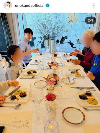 　神田うののインスタグラム＠ｕｎｏｋａｎｄａｏｆｆｉｃｉａｌより 