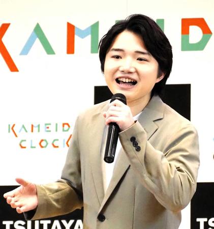 　新曲発売イベントを行った小山雄大