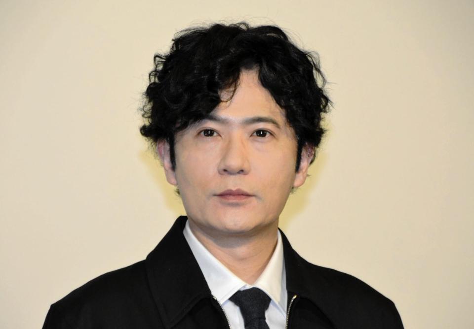 　ドラマ「燕は戻ってこない」の会見に登場した稲垣吾郎