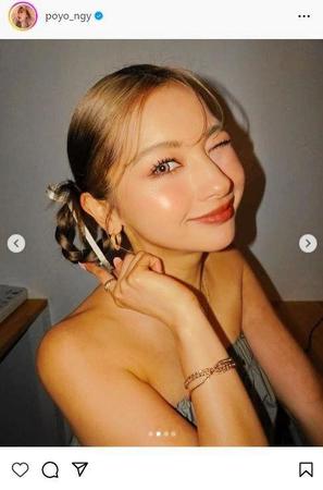 　ゆきぽよインスタグラム＠ｐｏｙｏ＿ｎｇｙから