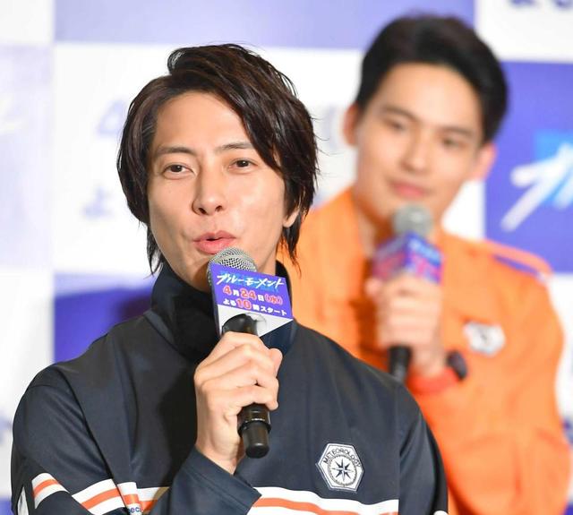 山下智久“センパイ”超ご機嫌 5年ぶり民放ドラマ主演 若手共演者の絶賛