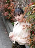 　女優として飛躍が期待される御子柴彩里（撮影・西岡正）