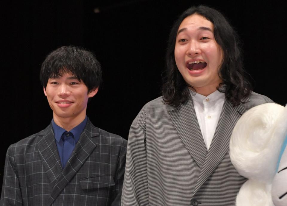 　かが屋・加賀翔（左）と賀屋壮也