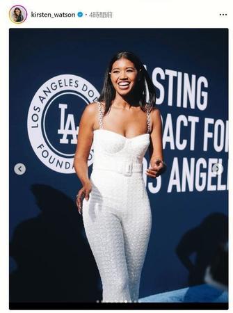 　キアステン・ワトソンさんのインスタグラム（ｋｉｒｓｔｅｎ＿ｗａｔｓｏｎ）より
