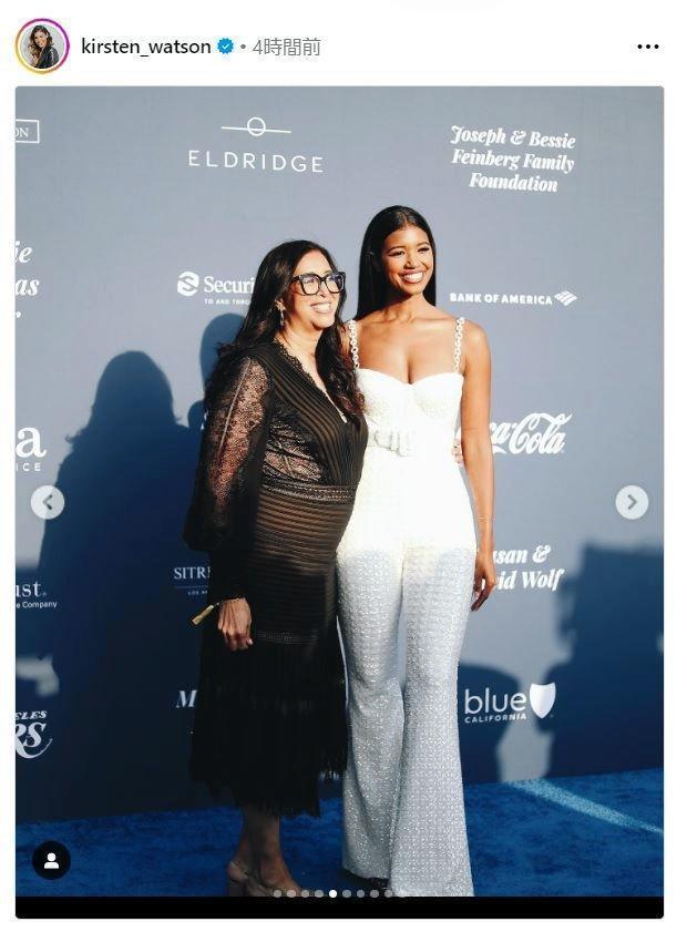 　キアステン・ワトソンさんのインスタグラム（ｋｉｒｓｔｅｎ＿ｗａｔｓｏｎ）より