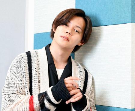 　ＢＳーＴＢＳドラマ「御社の乱れ正します！」に出演する小笠原海（撮影・金田祐二）