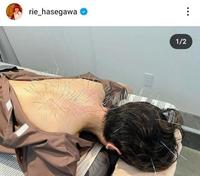 　長谷川理恵のインスタグラム＠ｒｉｅ＿ｈａｓｅｇａｗａより
