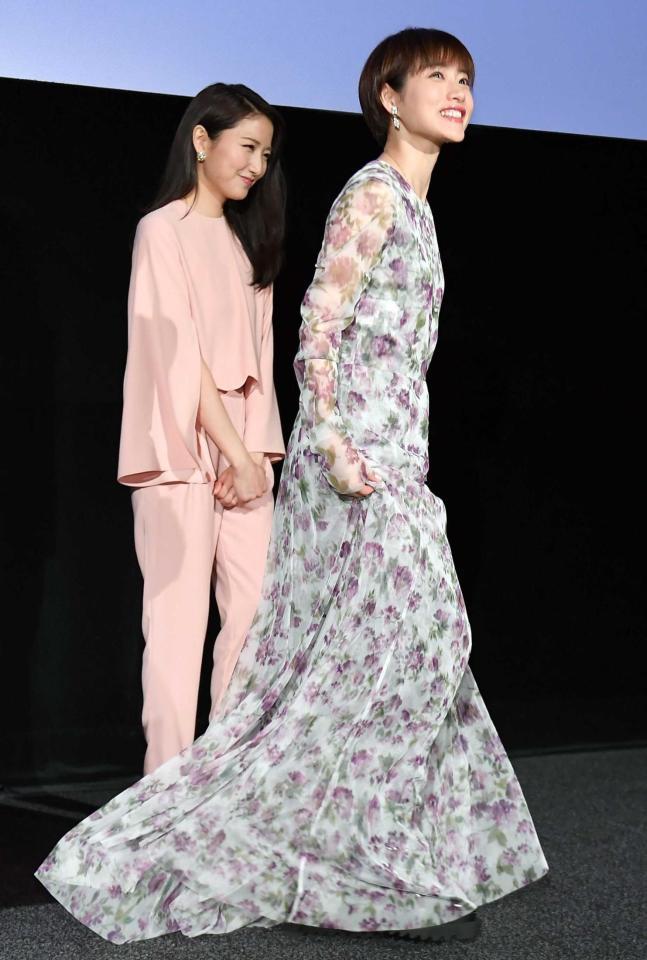 石原さとみ 三田友梨佳アナとママトーク 出産後初の主演映画は「母
