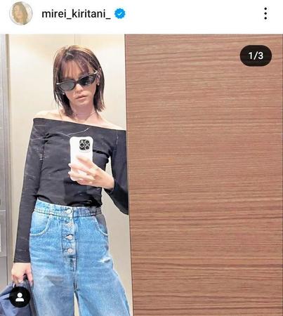 　桐谷美玲のインスタグラム＠ｍｉｒｅｉ＿ｋｉｒｉｔａｎｉ＿より