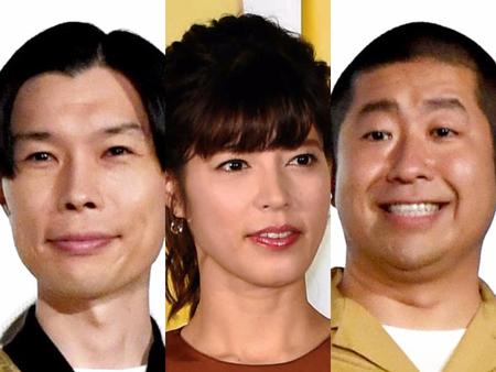 　「ぽかぽか」ＭＣの岩井勇気、神田愛花、澤部佑