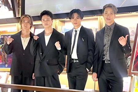 　（左から）砂田将宏、日高竜太、川村壱馬、陣