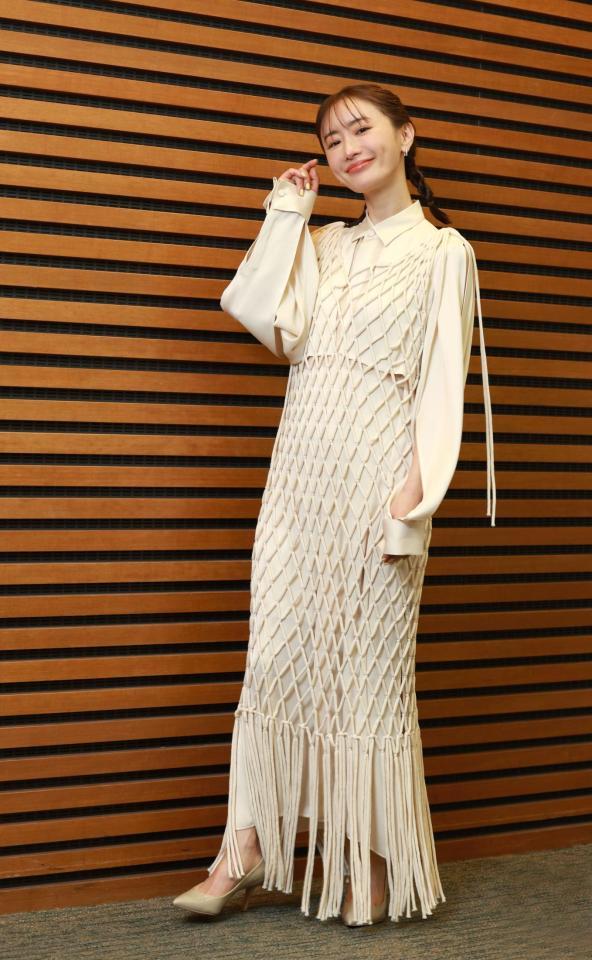 　映画「湖の女たち」で主演し難役に挑んだ松本まりか（撮影・金田祐二）