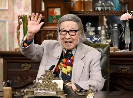 　探偵ナイトスクープで最高顧問を務めたキダ・タローさん＝２０２２年