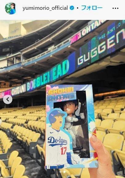 　森尾由美のインスタグラム＠ｙｕｍｉｍｏｒｉｏ＿ｏｆｆｉｃｉａｌより