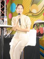 　公開収録に登場した堀田茜＝東京・港区