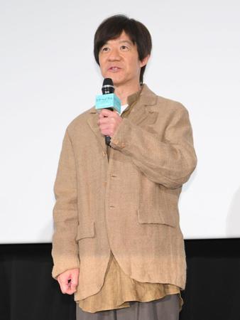 　舞台あいさつに登場した内村光良（撮影・伊藤笙子）